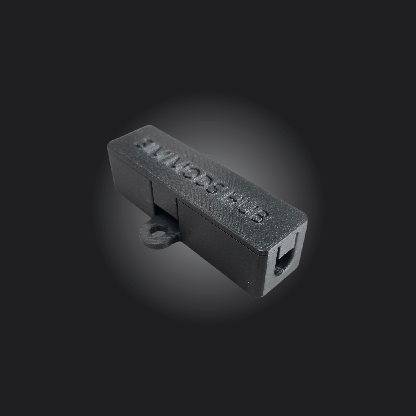 Simagic Link Enclosure designed to secure USB connections for optimal racing performance.