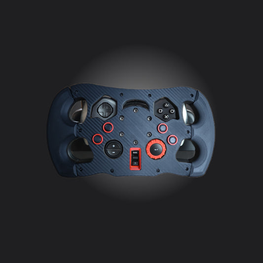 GT3 Wheel for Logitech G29 & G923 featuring durable carbon fiber design and precision controls for sim racing.