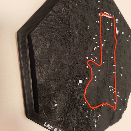Bathurst - Race Circuit 3D Wall Display