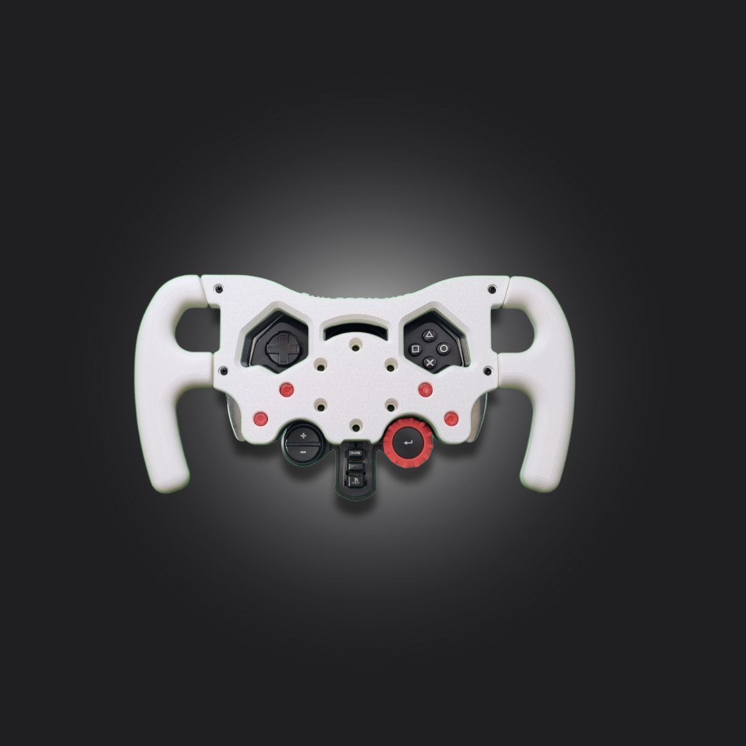 F1 Wheel Mod for Logitech G920 with sleek design and button box