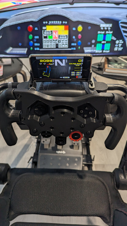 Dashboard Phone Holder Mod for Logitech G29, G923, G920, and G27 Racing Wheels