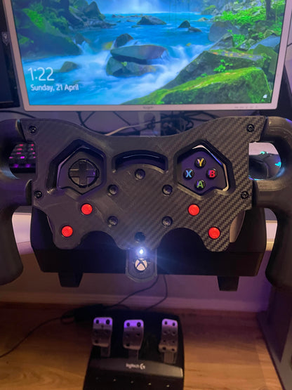 F1 Wheel Mod for Logitech G920 compatible with Xbox for ultimate racing experience